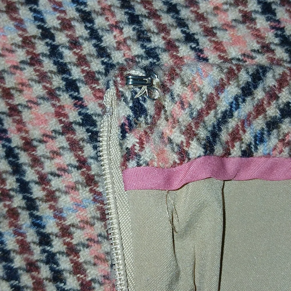 Talbots plaid wool